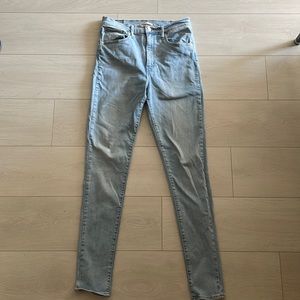 Levi mile high super skinny jeans